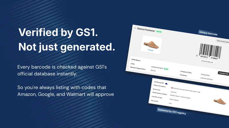 GS1 Assistant - verified by GS1, not just generated